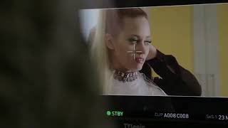 Kimberly Wyatt  50s Photoshoot Behind The Scenes [upl. by Elawalo912]