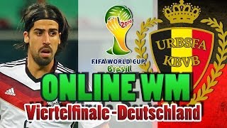 WM 2014 PS3 Belgien  VIERTELFINALE  DEUTSCHLAND  Highlights FIFAWM2014 [upl. by Gibert]