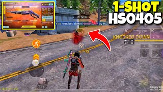 1 SHOT 🤯 BEST HSO405 GUNSMITH BR  HSO405 GUNSMITH FOR BR  HS0405 GUNSMITH BATTLE ROYALE [upl. by Romona13]