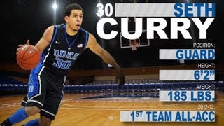 Official Highlights 2013 NBA Draft  Seth Curry  Duke  ACCDigitalNetwork [upl. by Ayoras]