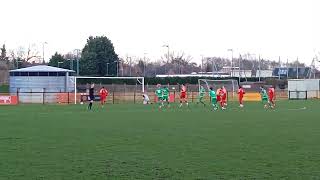 Sherwood Colliery FC take a penalty against Melton Town FC [upl. by Bick618]