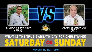 DEBATE ROMAN CATHOLIC vs SEVENTHDAY ADVENTIST  AUGUST 29 2021 [upl. by Grath]