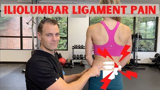 What Is Iliolumbar Ligament Pain  How Is It Injured [upl. by Lorens]