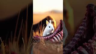 The story of the little rabbit saving the little lion Childrens animation Childrens story Chil [upl. by Aileda320]