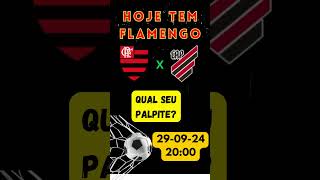 ⚽ FLAMENGO x ATHLETICOPR  QUAL O SEU PALPITE shorts [upl. by Salamone706]