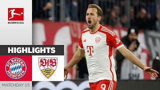 Despite Mini Squad Bayern Dominates  FC Bayern München  VfB Stuttgart 30  MD 15 – BL 2324 [upl. by Arvy]