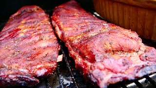 Spareribs St Louis cut vom Activa Pellet Smoker Fleischer und Der Koch [upl. by Pauwles]