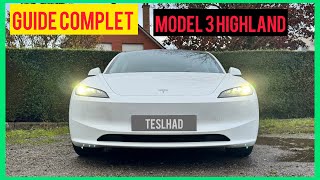 Guide complet Tesla Model 3 HIGHLAND 2024  Prise en main [upl. by Janine]