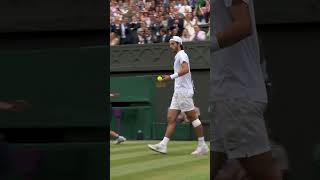 Simply sensational 🤯 Wimbledon Shorts Tennis [upl. by Francyne]