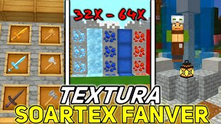 TEXTURA SOARTEX FANVER 32x64x PARA MINECRAFT PE 120 [upl. by Anyah]