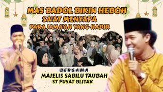 MAS BADOL BIKIN HEBOH SAAT MENYAPA PARA JAMAAHNYA [upl. by Silas]