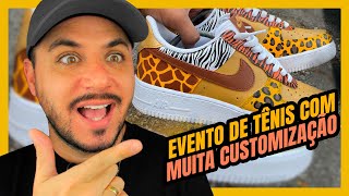 EVENTO de TÊNIS com MUITA CUSTOMIZAÇÃO  VLOG THE VICT [upl. by Relyhs]