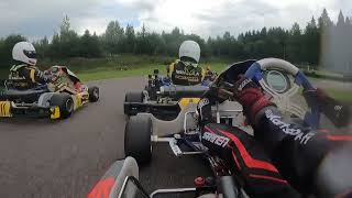 IAME Series Finland  Finaali  482024  X30Senior  Lahti [upl. by Noinatrad]