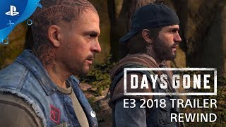 Days Gone  E3 2018 Trailer Rewind  PS4 [upl. by Mailand721]