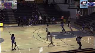 Madit Lueeth 202223 McCook Men Basketball Highlights [upl. by Nauqahs]