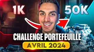 🚨 CHALLENGE PORTEFEUILLE PÉPITE  ÉPISODE 1 🔥 [upl. by Daffie]