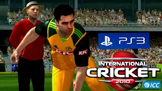 International Cricket 2010 PS3 [upl. by Duj]