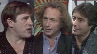 Gérard Depardieu Pierre Richard Francis Veber  La bande des trois 1986 [upl. by Aihsital]