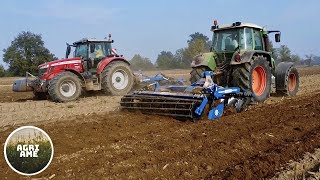 Prova in campo  Ripuntatore e dischiera LandStal  Agrifranciacorta x Az Agr Plodari  Fendt amp MF [upl. by Nolly]