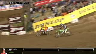 Herlings vs Seewer vs Toendel MXGP Race 1  MXGP of Galicia 2024 [upl. by Ais]