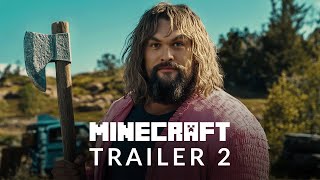 A Minecraft Movie 2025  Trailer 2  Jason Momoa [upl. by Woodring]