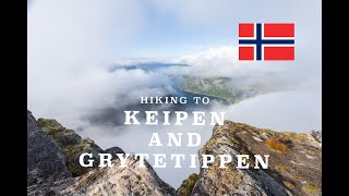 Hiking in Norway EP 4 Keipen and Grytetippen Senja [upl. by Wilmette448]