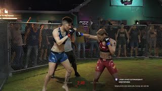 UFC backyard  Macy Chiasson vs Valentina Shevchenko [upl. by Hesoj763]