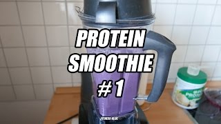 PROTEIN SMOOTHIE REZEPT  FITNESSIDDE [upl. by Gagne670]