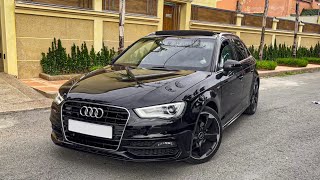 Audi A3 Sline  دوزت ريفيو كامل مود سبور 🚀😱 [upl. by Nered]