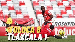 TOLUCA golea 81 al TLAXCALA [upl. by Ahsekin]