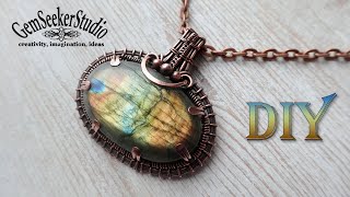 Surprising Creations Transforming Wire into Beautiful Art Wire wrapping tutorial [upl. by Aenit3]