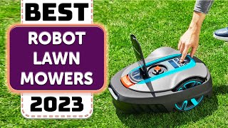 Best Robotic Lawn Mower  Top 5 Best Robot Lawn Mowers in 2023 [upl. by Ominoreg]