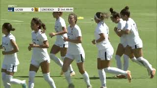 Womens Soccer vs UC Santa Barbara Game Highlights 92423 [upl. by Nylodnew348]