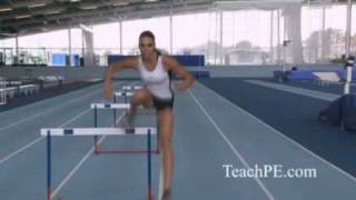 Improving Hurdle Technique  Trail leg drill [upl. by Wagoner690]