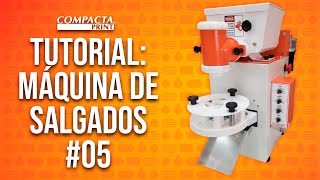 Video 5 Tutorial máquina de Salgados Compacta Print [upl. by Enamrej559]