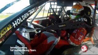 Toll Holden Racing Teams James Courtney  Winton lap 6 June 2011 [upl. by Warchaw]