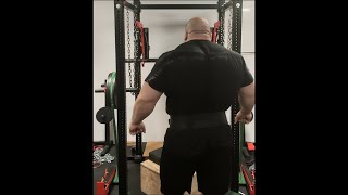 Cambered Box SQ vs Bands 335kg GM 235kg x 5 [upl. by Bela]