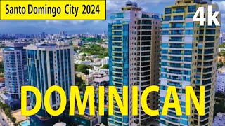 Santo Domingo City 2024  Dominican 4K By Drone [upl. by Krongold294]