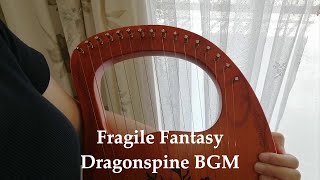 Lyre Harp  Notes  Fragile Fantasy  Genshin Impact Dragonspine BGM [upl. by Uird]