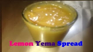 Lemon Yema Spread  kitchen Channel [upl. by Sicular499]