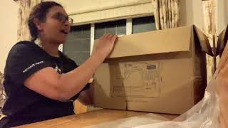 Unboxing Uten 2200 Sewing machine  Part 1 [upl. by Maura287]