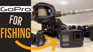 Best GoPro Setup For Fishing from the Bank Kayak Boat with the GoPro HERO Black [upl. by Alrzc]