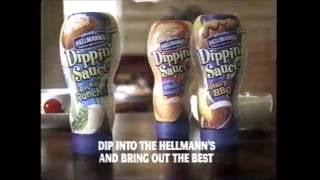 Hellmanns Dippin Sauce Commercial 2003 [upl. by Minette]