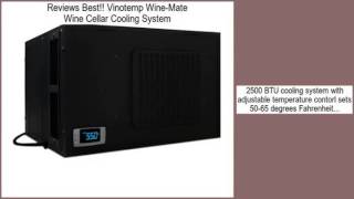 Vinotemp WineMate Wine Cellar Cooling System Review [upl. by Wahs]