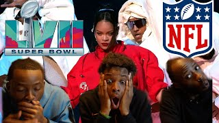 Rihanna NFL Super Bowl LVII Full Halftime Show Reaction WILD ENDING [upl. by Nido]