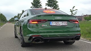 2018 Audi RS5 Coupe  Start up Revs amp Accelerations [upl. by Tnilk]