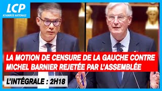 LAssemblée nationale na pas adopté la motion de censure contre Michel Barnier  8102024 [upl. by Gnuy]