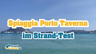 Spiaggia Porto Taverna Sardinien im StrandTest [upl. by Zeph]