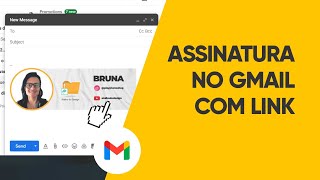 Assinatura no Gmail com LINK [upl. by Adlin714]