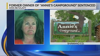 Former Annie’s Campground owner in Shawano County pleads no contest sentenced [upl. by Ylenaj653]